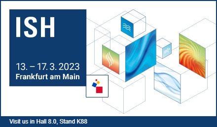 LESOL S.L. will be present at the ISH FRANKFURT fair from March 13 to 17, 2023.