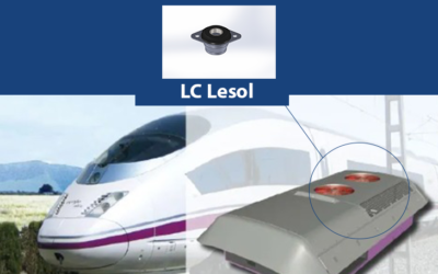 Los soportes anti vibratorios LC,s se utilizan sobre todo para los sistemas de aire acondicionado y ventilación de los trenes