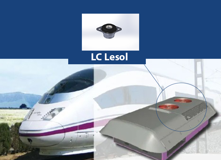 Ces supports sont principalement utilisés pour les systèmes de climatisation et de ventilation dans les trains. Ils sont également utilisés dans le secteur agricole.