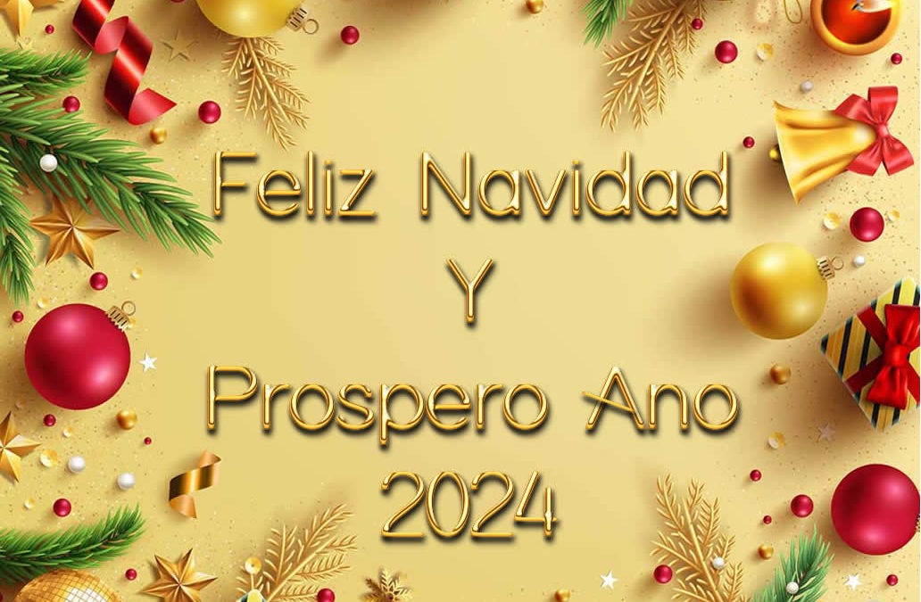 En estas fechas tan especiales, todo el equipo de ACCESORIOS ELÁSTICOS LESOL S.L. os desea una Feliz Navidad y Próspero Año Nuevo 2024. Que el 2024 llegue cargado de nuevos retos que superar, propósitos y alegrías.