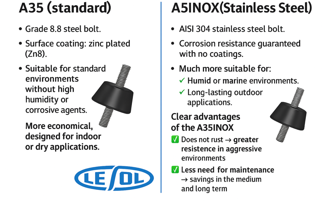 ⚙️ Comparison: A35 vs A35INOX